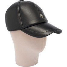 Tergan Four Season Siyah Hakiki Deri Erkek Şapka - S1SPK0330004-Q3H