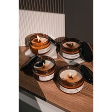 El Yapımı Kahve Kokulu  Soya Wax Mumu (230ML) | Dekoratif |