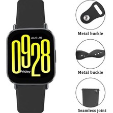MMP Shop Xiaomi Redmi Watch 5 Active / Lite Uyumlu 22MM Jel Silikon Kordon