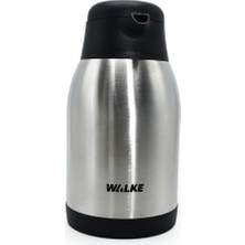 Walke 2 Litre Çift Kat Paslanmaz Çelik Termos ( Piknik Kamp Outdoor Ofis Otel Kafe Okul )