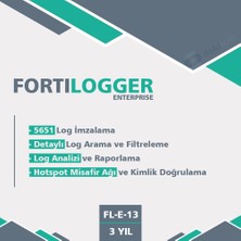 Fortılogger Enterprıse Fl-E-13 5651 Log Imzalama Detaylı Raporlama ve Hotspot Çözümü (3 Yıl)