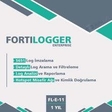 Fortılogger Enterprıse Fl-E-11 5651 Log Imzalama Detaylı Raporlama ve Hotspot Çözümü (1 Yıl)