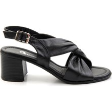 Bej Leather Kadın Sandalet K05040030003