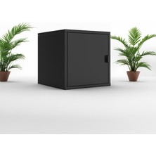 Terraguard Tek Kapaklı Küp Metal Dolap - 35 x 35 x 35 cm