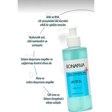 Ronanna Arındırıcı Yüz Temizleme Jeli - Çay Ağacı Yağı ve Salisilik Asit ile Derinlemesine Temizlik - 200ML