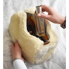 Pabtex Peluş Seyahat Çantası (Uzun Tüylü) - Yumuşak Ve Şık Tasarım