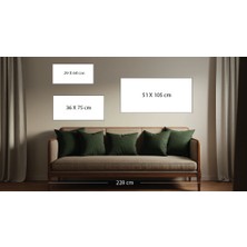 Sinan Grafik 5129-K Hüsni-Hat Bakara Suresi 115 Kanvas Tablo