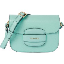 Tergan Mavi Hakiki Deri Kadın Çapraz Askılı Çanta - S24Y1BC79781-S3Z