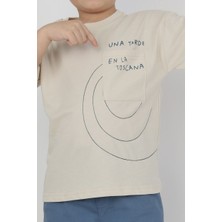 Erkek Mevsimlik Gabardin Pantolon Tshirt Takım