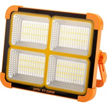 Panther PT-200W USB Şarjlı Solar Projektör