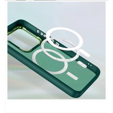 Redmi Note 14 4g Uyumlu Magsafe Özellikli Esnek Kenar Korumalı Mat Kılıf