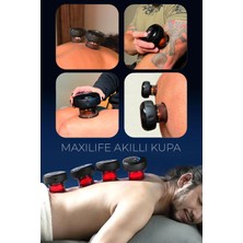 maxilife Smart Cupper Şarjlı Kupa Işık Tedavili Hacamat Masaj Vakum Cihazı