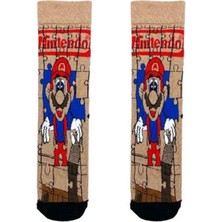 Super Mario Soket Çorap