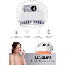 maxilife Tmj Masaj Cihazı – Isı, Titreşim ve Tens Pulse Özellikli Şarjlı Mini Masaj Aleti