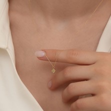 14 Ayar Altın Kolye – Model: Daisy