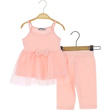 Kız Çocuk Tüllü Elbise Taytlı Yeni Sezon