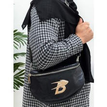 Krıste Bell 26757 Siyah B Aksesuarlı Kadın Omuz Ve Bel Çantası