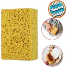 Araba Otomobil Araç Yıkama Jumbo Süngeri Jumbo Emici Köpürtme 18X12X5 cm Temizlik Bulaşık Sünger