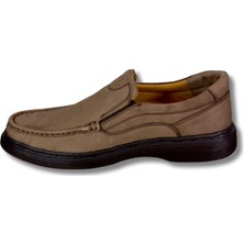 Black Safir Kum Beji Loafer Ayakkabı 44