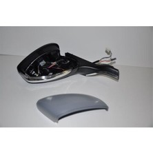 Spj Max E-916 Elektrikli Katlanır Ayna Peugeot 208 12-20 Astarlı Sinyalli Sensörlü Sağ
