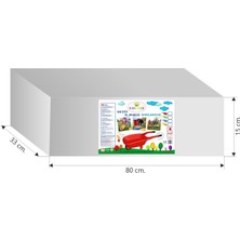 Çırak Çocuk Plaj Seti - El Arabası + Kürek + Tırmık - Bahçe ve Kum Havuzu Oyuncağı - Anaokulu & Kreş Uyumlu