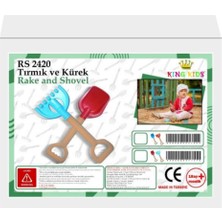 Çırak Çocuk Plaj Seti - El Arabası + Kürek + Tırmık - Bahçe ve Kum Havuzu Oyuncağı - Anaokulu & Kreş Uyumlu