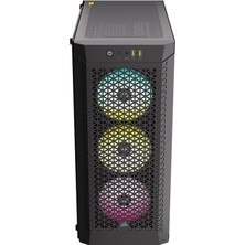 Corsaır 480T 3XAR120 Rgb Fanlı 750W 80PLUS Bronze Midt Atx Siyah Kasa