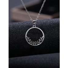 TabiTela 925 Ayar gümüş kolye buğday başağı SM1013