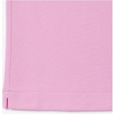 Erkek Classic Fit Pembe Polot-Shirt