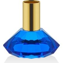 Finnes Mavi Gold Mumluk 8X8X7,5CM Decorative Home Ev Dekorasyon Nemli Beze Kurulanmaya Uygun 1 Adet