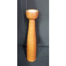 Ahşap Dekoratif Kaliteli Tealight Mumluk Şamdan El Yapım Hediyelik Küçük Çift Taraflı 1 Adet