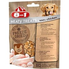 8 In 1 Freeze Dried Tahılsız Kurutulmuş Tavuklu Köpek Ödül Maması 50 gr