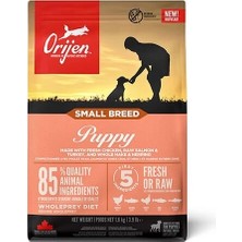 Orijen Puppy Small Breed Tavuk Somon ve Hindi Etli Küçük Irk Yavru Köpek Maması 1.8 kg