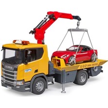 Bruder Scanla 560R Çekici ve Roadster Araba 03553