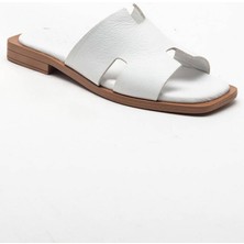 İnyola Shoes Kadın Cilt Deri Günlük Terlik 6293