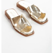 İnyola Shoes Kadın Cilt Deri Günlük Terlik 6293