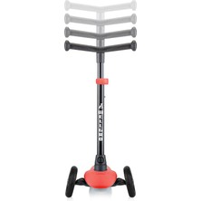 Wellgro Turbo 3 Tekerli Yükseklik Ayarlı Scooter, Kırmızı