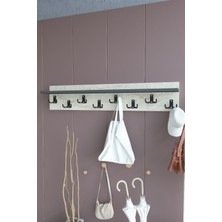 Portmanto Duvar Askılığı Elbise Askılığı ASKI-014-8-4 - 80 cm