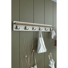 Portmanto Duvar Askılığı Elbise Askılığı ASKI-006-8-2 - 80 cm