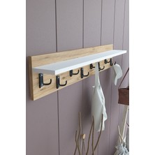 Portmanto Duvar Askılığı Elbise Askılığı ASKI-014-6-1 - 80 cm