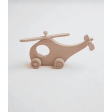 Ahşap Oyuncak Helikopter