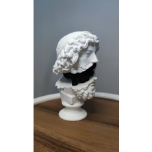 The Divine And The Mortal-Ilahi ve Ölümlü Dekoratif Biblo Hediyelik Siyah Beyaz Plastik 19 cm