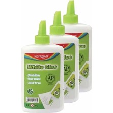Beyaz Tutkal 120 gr 3 Adet Keyroad Beyaz Mobilya Tutkalı 120 gr Ahşap Tutkalı Su Bazlı Çok Amaçlı Beyaz Tutkal