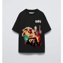 Önü Baskılı Erkek Çocuk Kısa Kollu T-Shirt