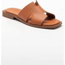 İnyola Shoes Kadın Cilt Deri Günlük Terlik 6293