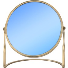 Kama Altın Çift Taraflı Büyüteçli Ayna 18  cm