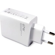 Kotenart Xiaomi Redmi Note 11 Pro 12 Pro 13 Pro Plus 67WATT Süper Turbo Hızlı Şarj Aleti Seti 6A Mdy-12-Eh