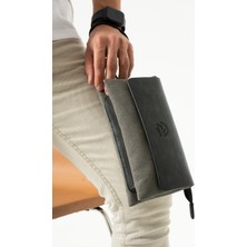 West Polo 5008 Kanvas  El Çantası El Portföyü Clutch Çanta