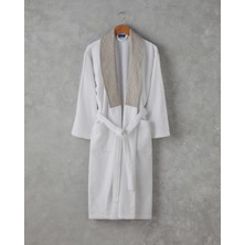Leon Pamuklu Bornoz L-Xl Beyaz