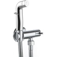 Mcreative Spiralli Taharetmatik Taharet El Duşu Askılı Ara Musluk Set 101